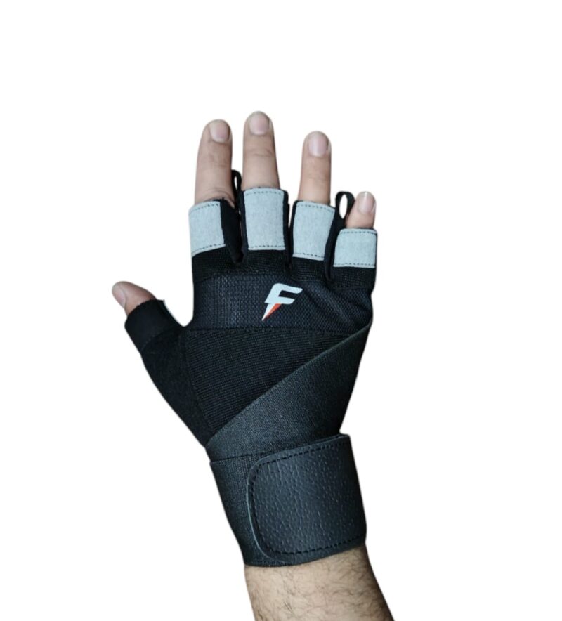 Fast Sports Training Gloves and Wrist Wrap Support - Image 2